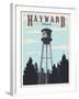 Hayward Water Tower-Steve Thomas-Framed Giclee Print