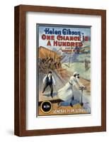 Hazards Of Helen - 1915-null-Framed Giclee Print