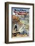 Hazards Of Helen - 1915-null-Framed Giclee Print