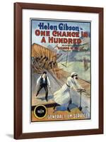 Hazards Of Helen - 1915-null-Framed Giclee Print