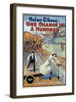 Hazards Of Helen - 1915-null-Framed Giclee Print