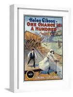 Hazards Of Helen - 1915-null-Framed Giclee Print