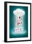 HAZE-HIGH ART STUDIOS-Framed Art Print