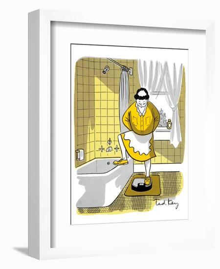 Hazel Cartoon-Ted Key-Framed Giclee Print