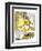 Hazel Cartoon-Ted Key-Framed Premium Giclee Print