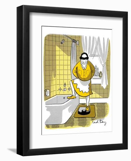 Hazel Cartoon-Ted Key-Framed Premium Giclee Print