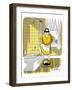 Hazel Cartoon-Ted Key-Framed Giclee Print