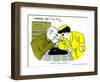 Hazel Cartoon-Ted Key-Framed Giclee Print