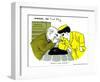 Hazel Cartoon-Ted Key-Framed Giclee Print