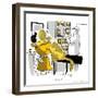 Hazel Cartoon-Ted Key-Framed Giclee Print