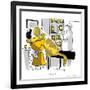 Hazel Cartoon-Ted Key-Framed Giclee Print