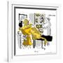 Hazel Cartoon-Ted Key-Framed Giclee Print