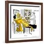 Hazel Cartoon-Ted Key-Framed Giclee Print