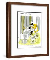 Hazel Cartoon-Ted Key-Framed Giclee Print