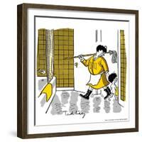 Hazel Cartoon-Ted Key-Framed Giclee Print