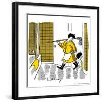 Hazel Cartoon-Ted Key-Framed Giclee Print