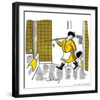 Hazel Cartoon-Ted Key-Framed Giclee Print