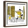 Hazel Cartoon-Ted Key-Framed Giclee Print