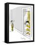 Hazel Cartoon-Ted Key-Framed Stretched Canvas