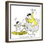 Hazel Cartoon-Ted Key-Framed Giclee Print