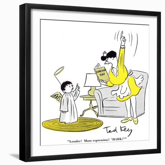 Hazel Cartoon-Ted Key-Framed Giclee Print