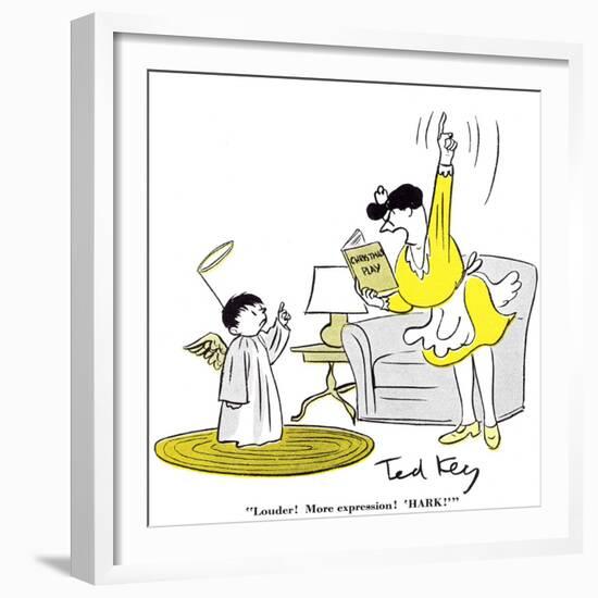 Hazel Cartoon-Ted Key-Framed Giclee Print