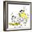 Hazel Cartoon-Ted Key-Framed Giclee Print