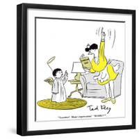 Hazel Cartoon-Ted Key-Framed Giclee Print