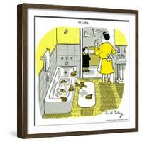 Hazel Cartoon-Ted Key-Framed Giclee Print