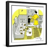 Hazel Cartoon-Ted Key-Framed Giclee Print