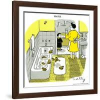 Hazel Cartoon-Ted Key-Framed Giclee Print