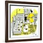 Hazel Cartoon-Ted Key-Framed Giclee Print