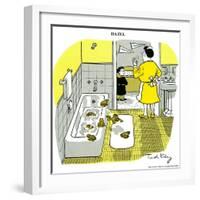 Hazel Cartoon-Ted Key-Framed Giclee Print