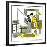 Hazel Cartoon-Ted Key-Framed Giclee Print