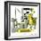 Hazel Cartoon-Ted Key-Framed Giclee Print