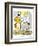 Hazel Cartoon-Ted Key-Framed Giclee Print