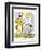 Hazel Cartoon-Ted Key-Framed Giclee Print