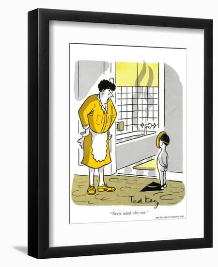 Hazel Cartoon-Ted Key-Framed Giclee Print