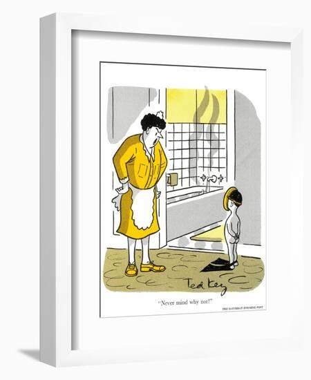 Hazel Cartoon-Ted Key-Framed Giclee Print