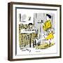 Hazel Cartoon-Ted Key-Framed Giclee Print