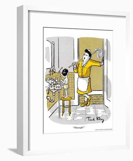 Hazel Cartoon-Ted Key-Framed Giclee Print