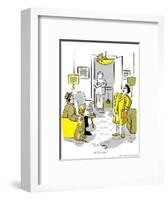 Hazel Cartoon-Ted Key-Framed Giclee Print