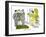 Hazel Cartoon-Ted Key-Framed Giclee Print