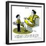 Hazel Cartoon-Ted Key-Framed Giclee Print