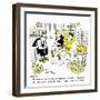 Hazel Cartoon-Ted Key-Framed Giclee Print