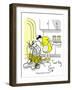 Hazel Cartoon-Ted Key-Framed Giclee Print