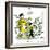 Hazel Cartoon-Ted Key-Framed Giclee Print