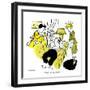 Hazel Cartoon-Ted Key-Framed Giclee Print