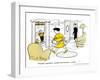 Hazel Cartoon-Ted Key-Framed Giclee Print