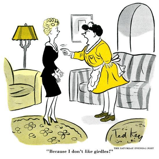 'Hazel Cartoon' Giclee Print - Ted Key | AllPosters.com